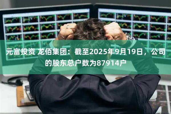 元富投资 龙佰集团：截至2025年9月19日，公司的股东总户数为87914户